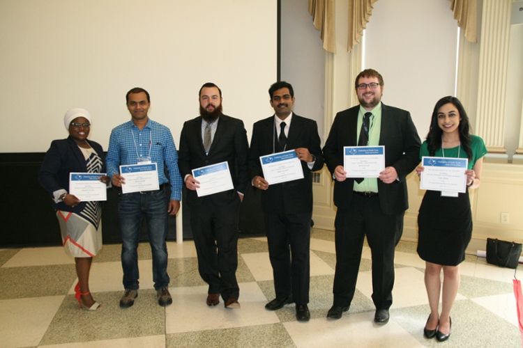 Student winners at Federation Symposium 2016