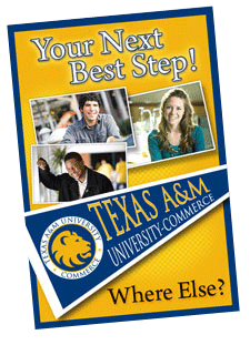 Your Next Best Step! - Texas A&M University-Commerce - Where else?