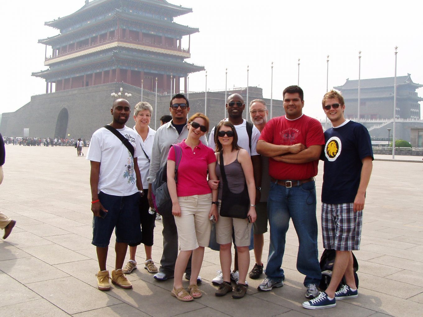 business students in China