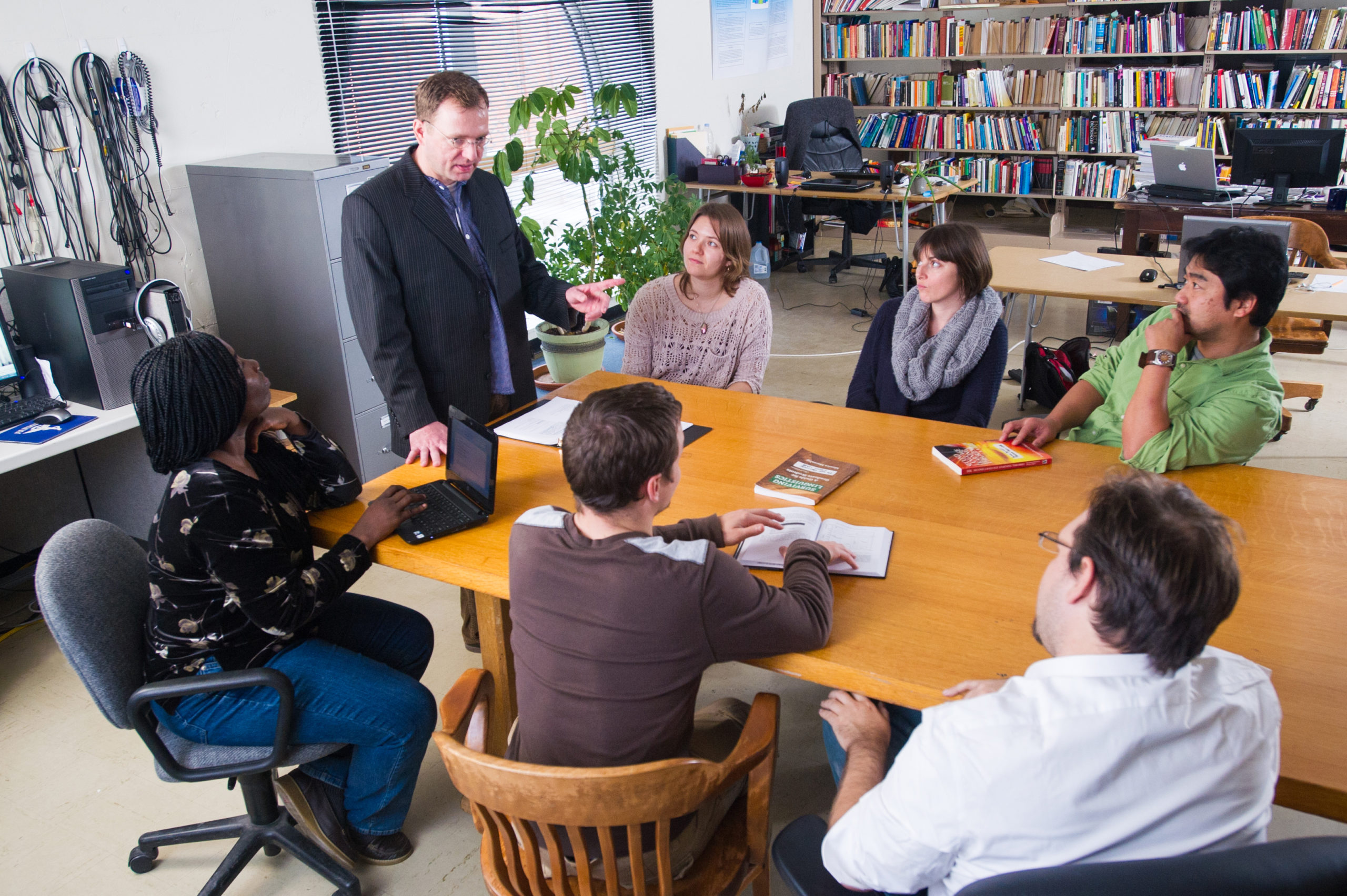 Professionals having a meeting.