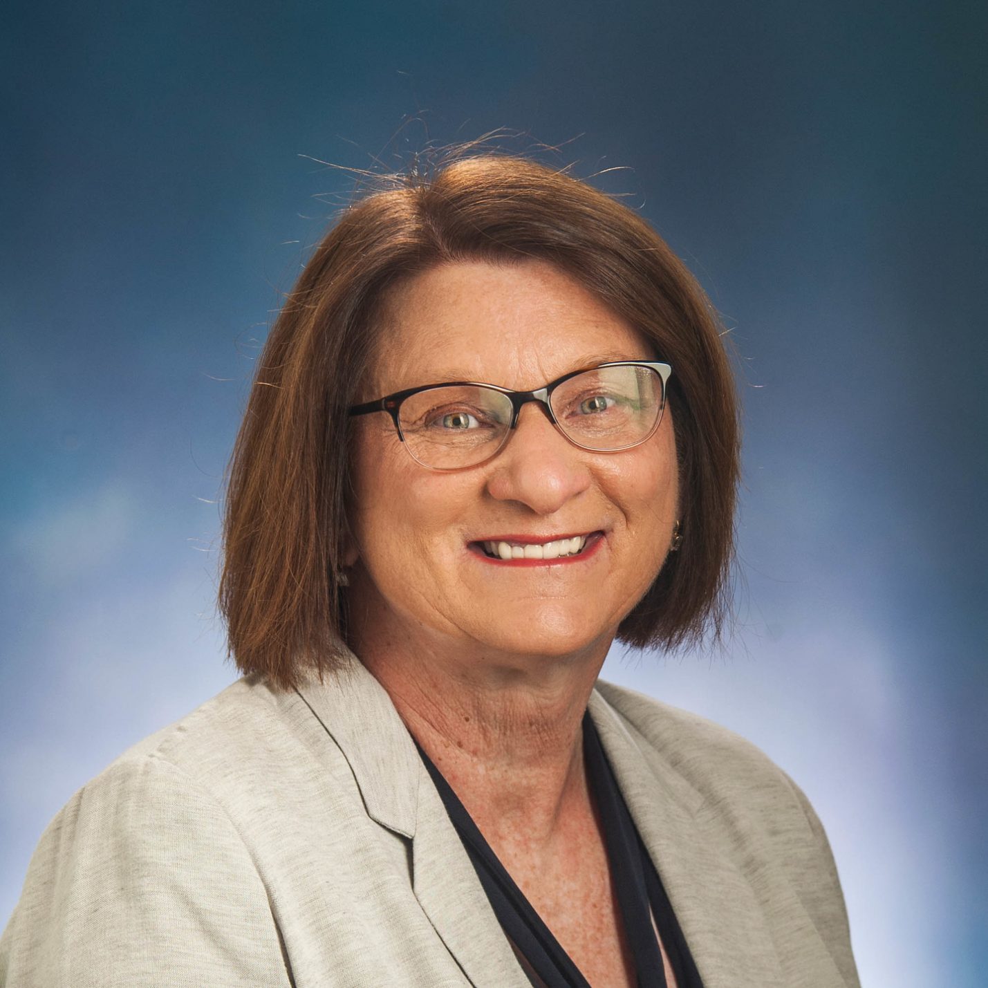 Portrait of Judy Sackfield.