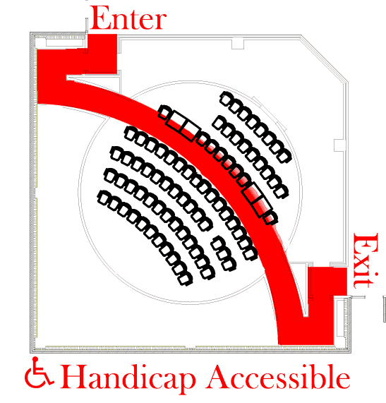 Planetarium Handicap Map