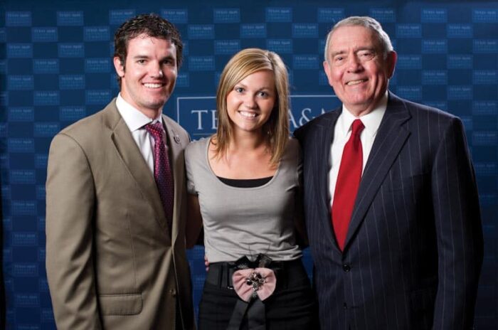 Savannah Christian with Scott Harvey and great Dan Rather