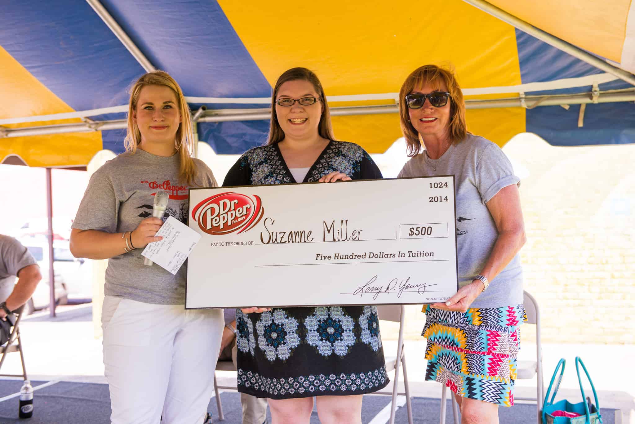 L-R: Sarah Morgan, Suzanne Miller, Colette Young