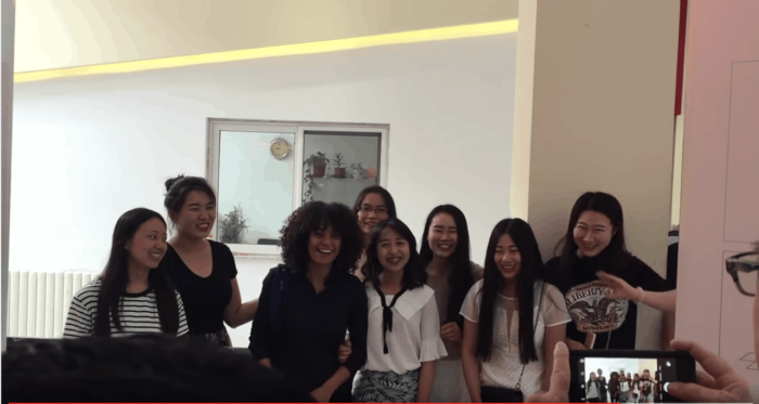 A&M-Commerce Art Students in China