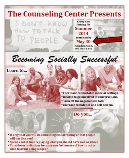 Becoming Socially Successful - May 30|Becoming Socially Successful Summer 2014