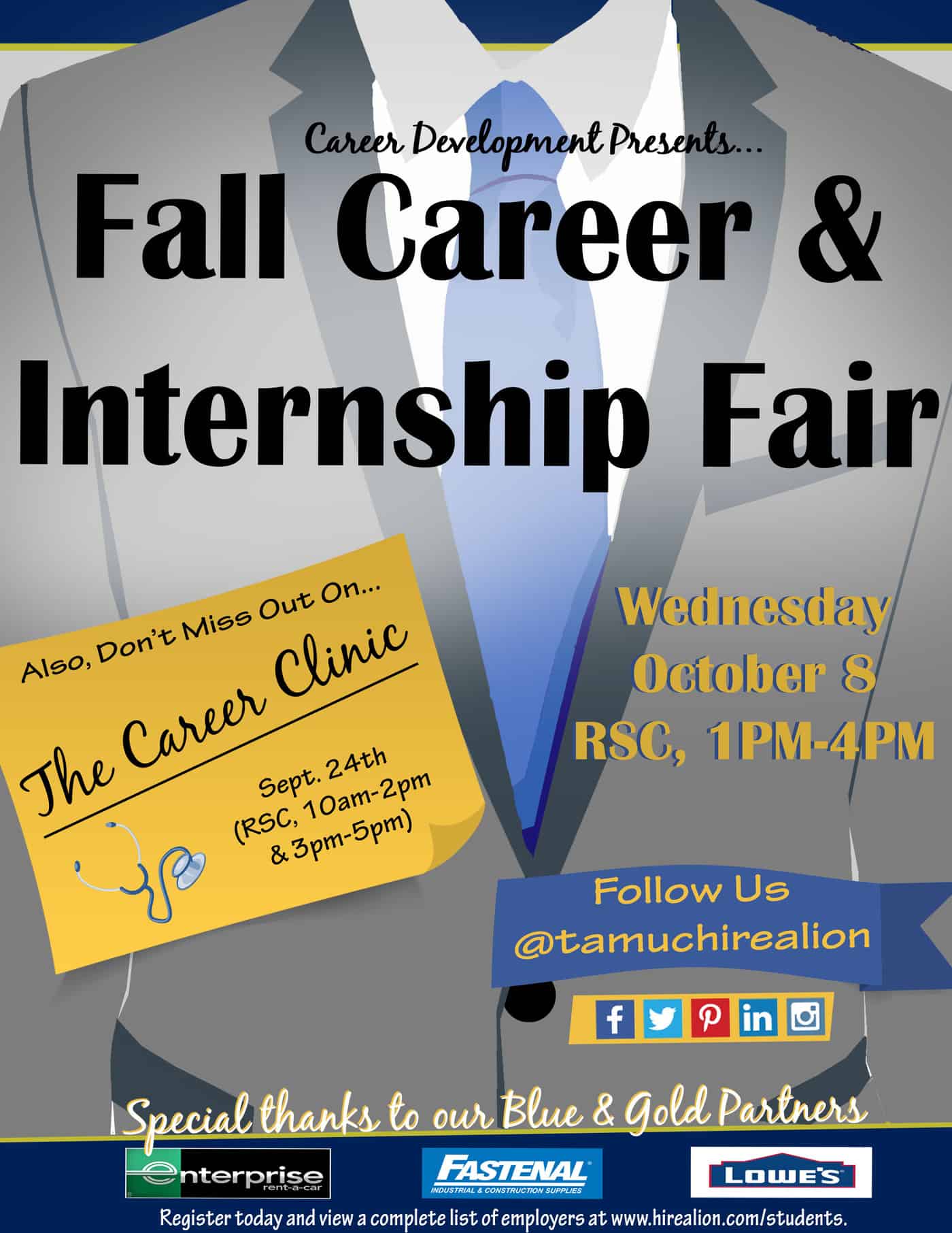 Career Fair for Save the Date Texas A&M