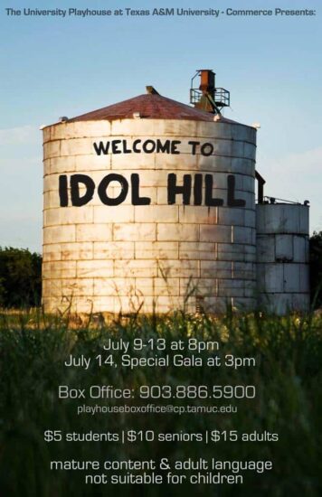 Welcome to IDOL HILL flyer