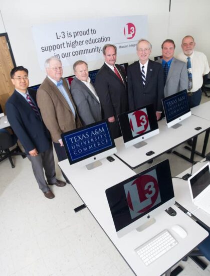 Professors and L3 employees background L3 banner