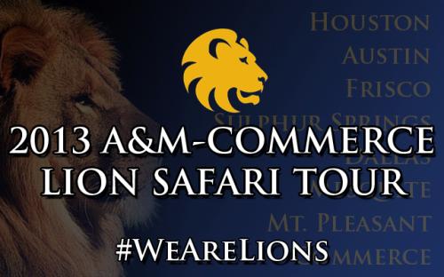 2019 A & M Commerce Lion safari tour