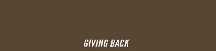 giving back icon