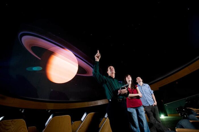 A&M-Commerce Planetarium show.