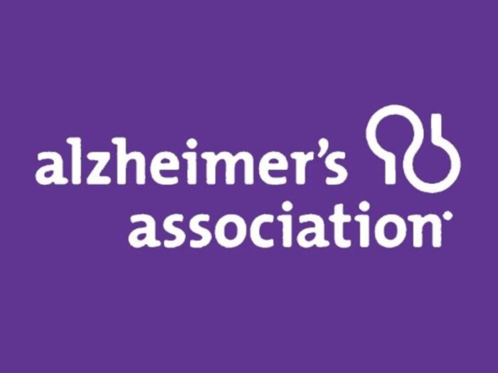 Alzheimer's Association logo.