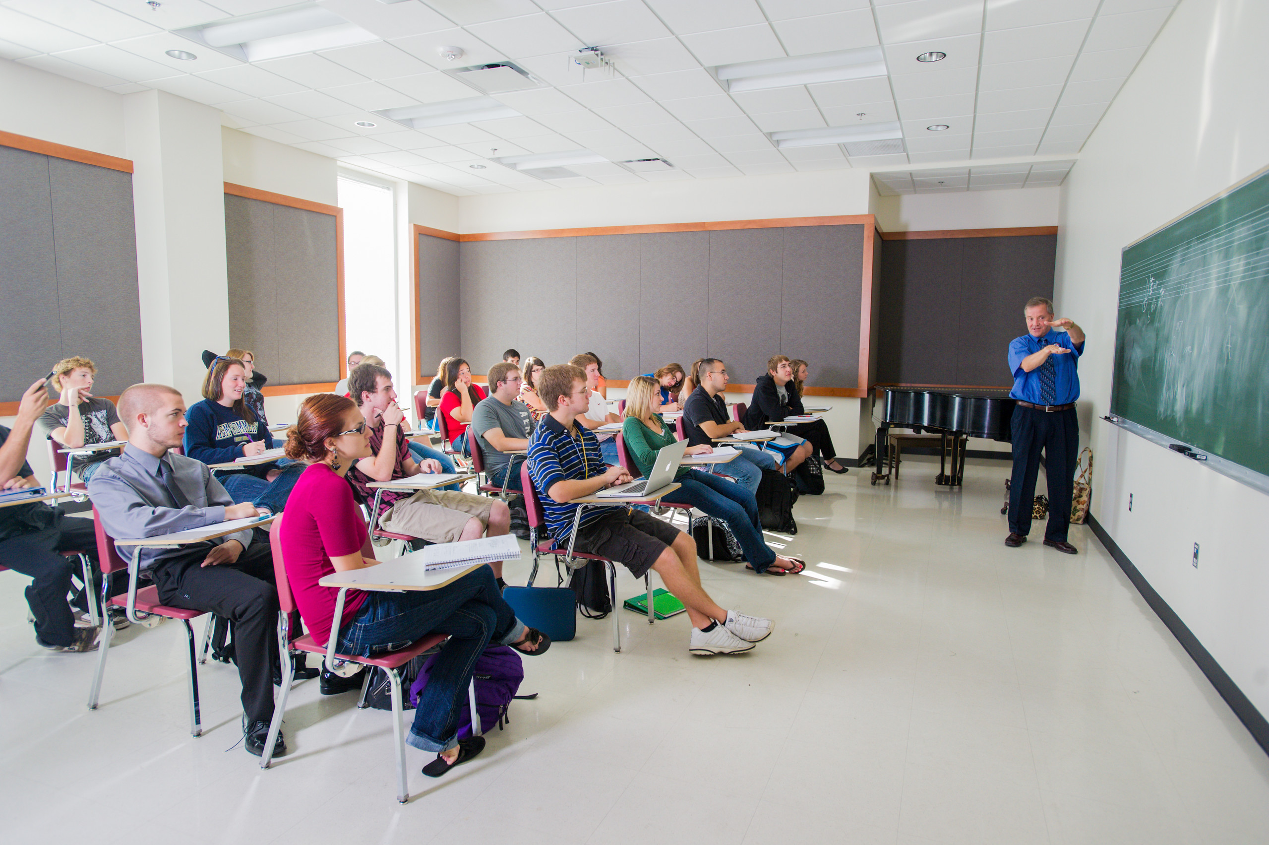 Class room spaces.
