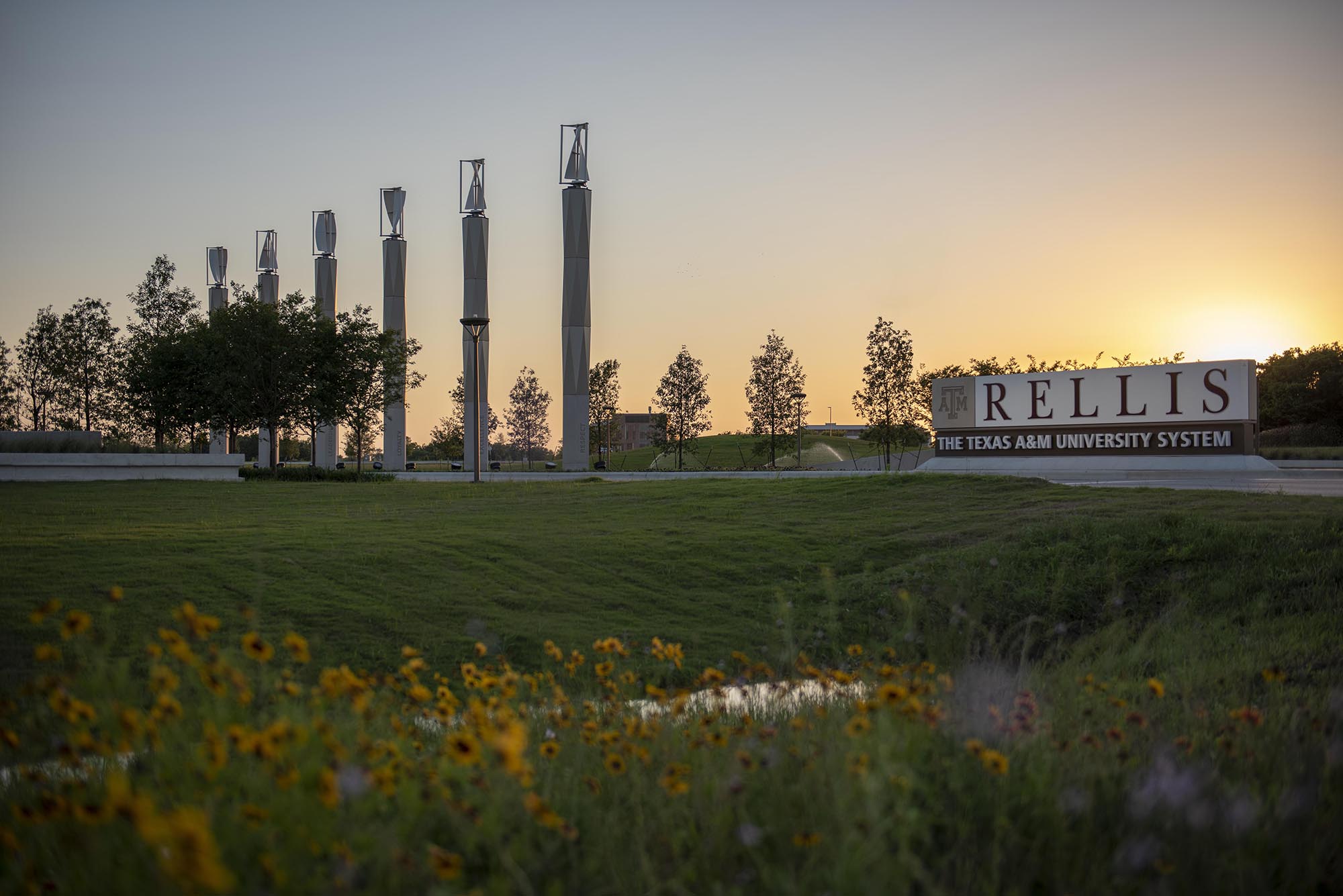 Image of the Texas A&M University Rellis campus location.