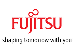 Fujitsu logo.