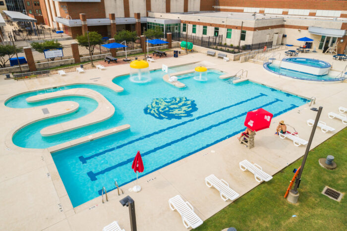 Great OutRoars pool at the Morris Rec Center.