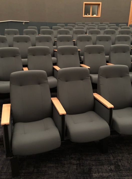 New seating at the A&M-Commerce Planetarium.