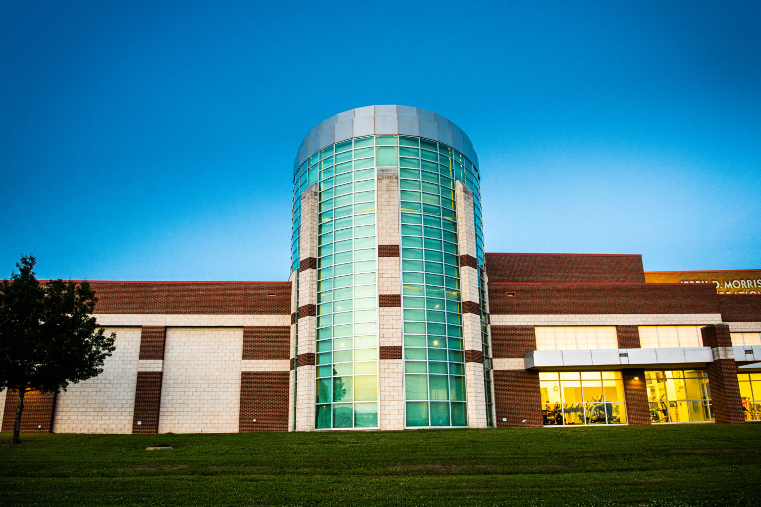 Morris Recreation Center street view. 