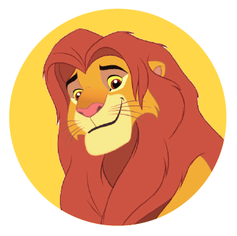 Simba from the Lion King.