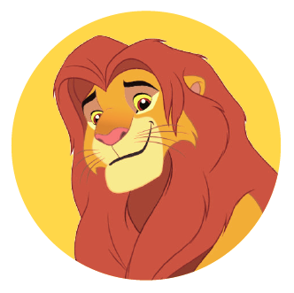 Simba from the Lion King.