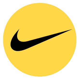 Nike logo.