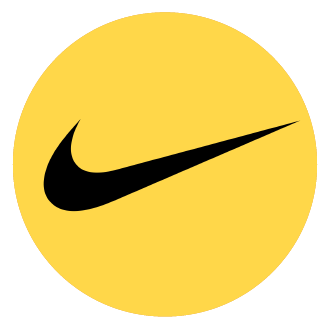 Nike logo.