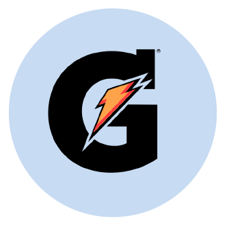 Gatorade logo.