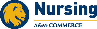 University logo for Nursing department without the word department. 