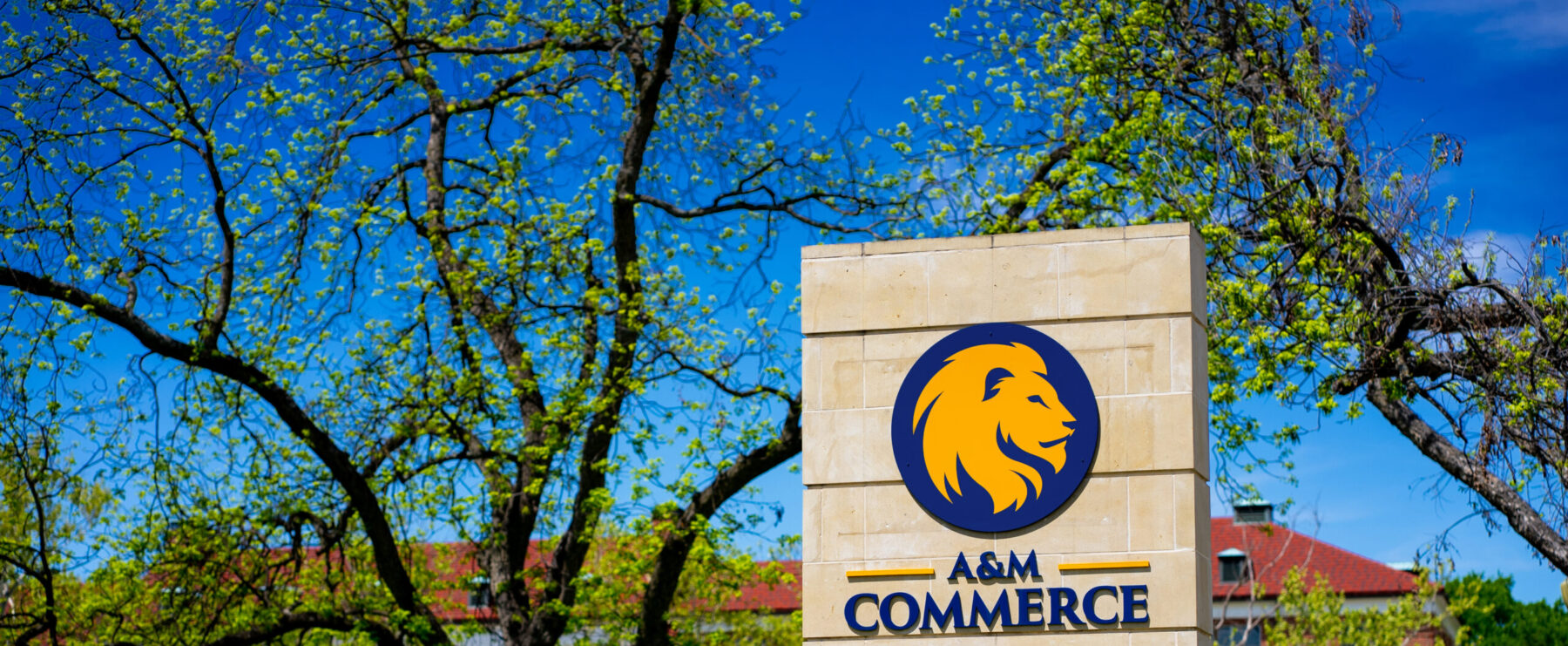 A&M-Commerce sign