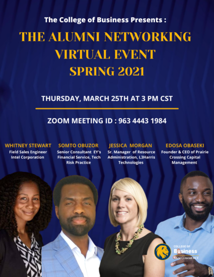 The Alumni Networking Virtual Event Spring 2021