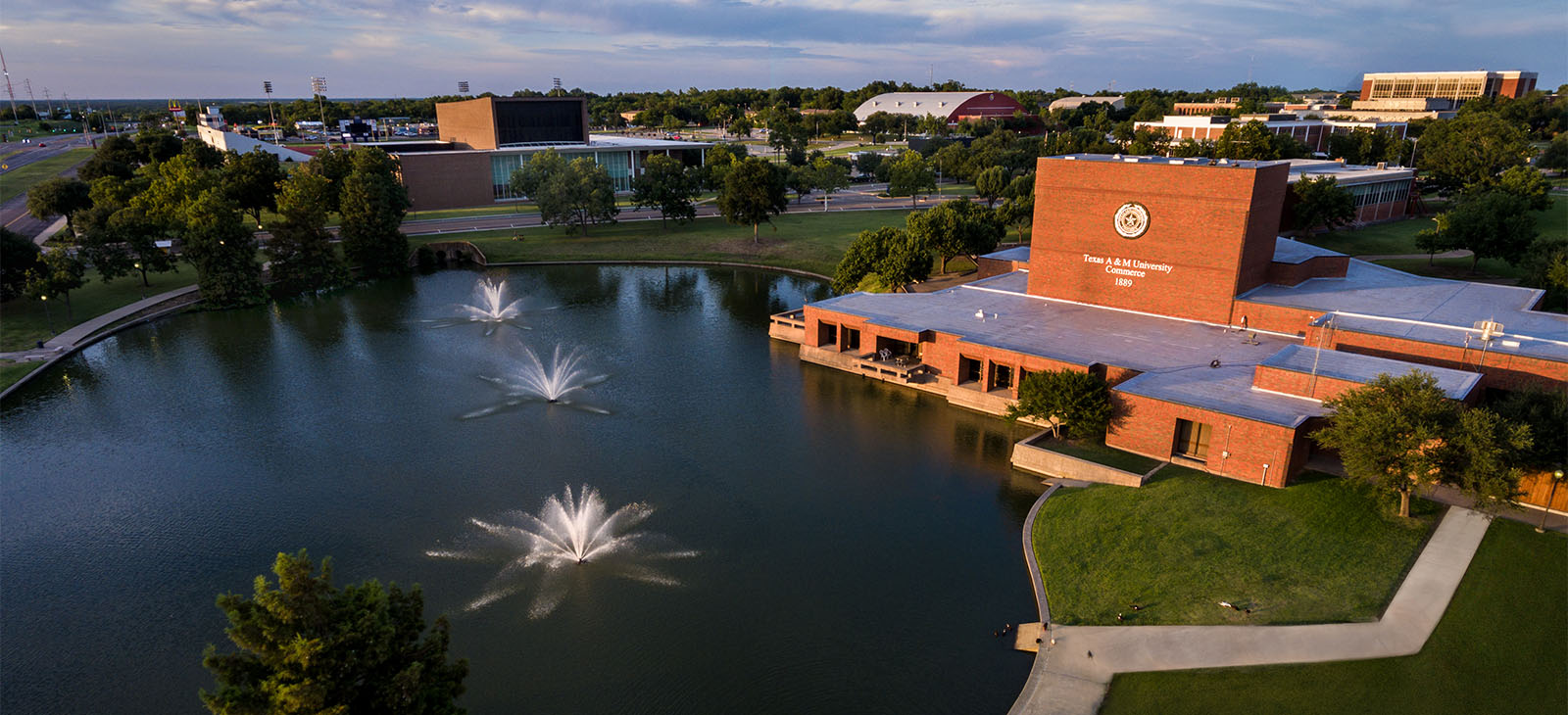 Charles S. Garvin Lake at East Texas A&M