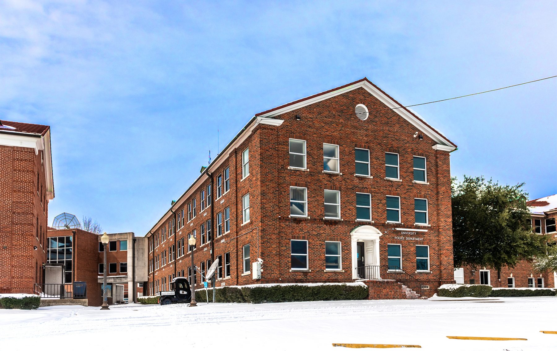 University police building.