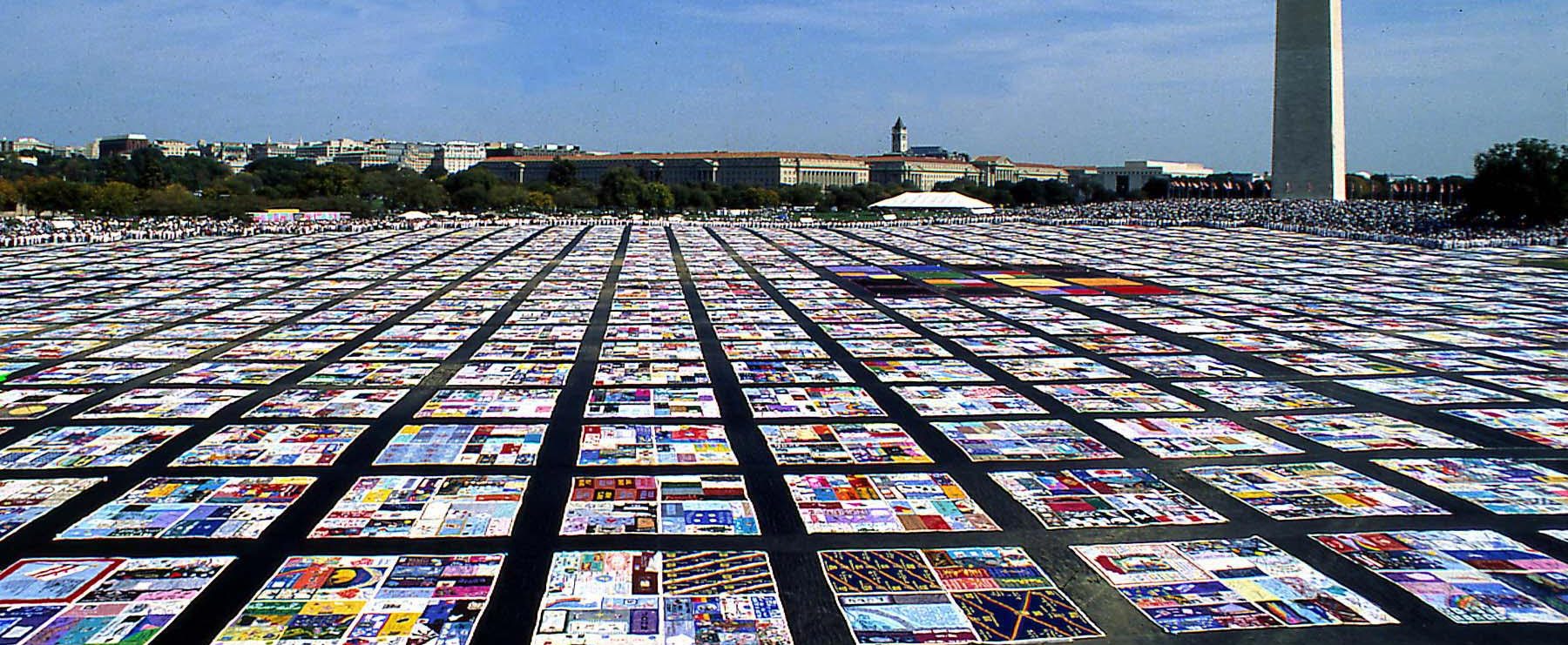 AIDS Memorial Quilt panels