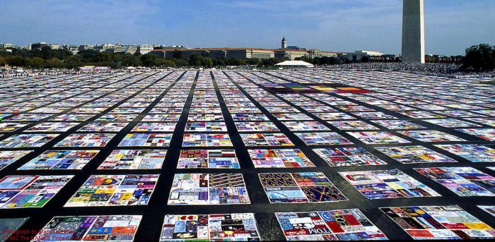 AIDS Memorial Quilt panels