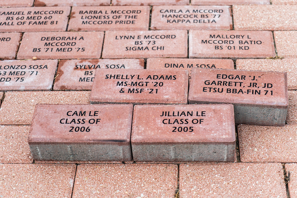 Alumni Center Brick Installation