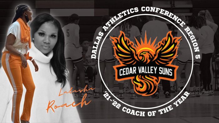 Latasha Roach wins coach of the year award