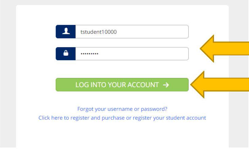 The log in screen for TK20.