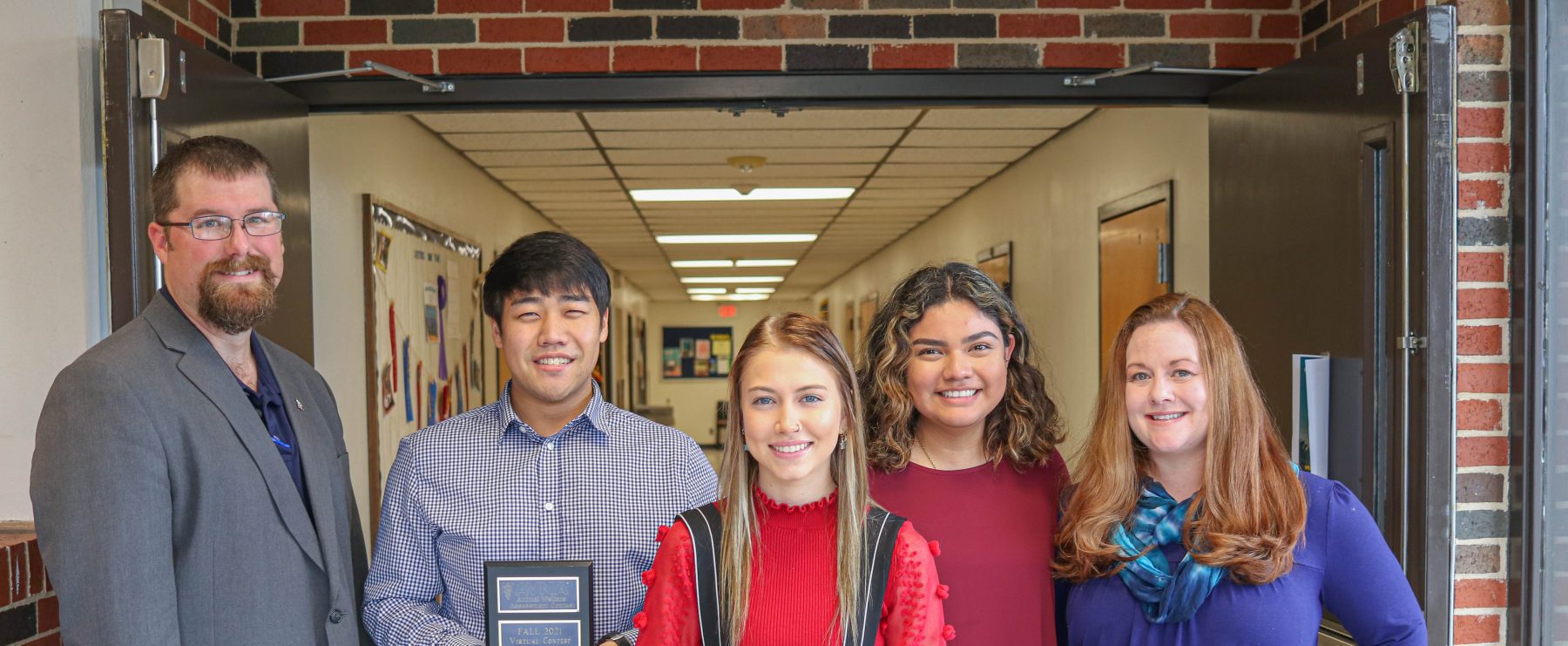 Dr. Jared Mumm, Samuel Suh, Lauryn Rader, Lucero Osornio, Dr. Amy DeLisle