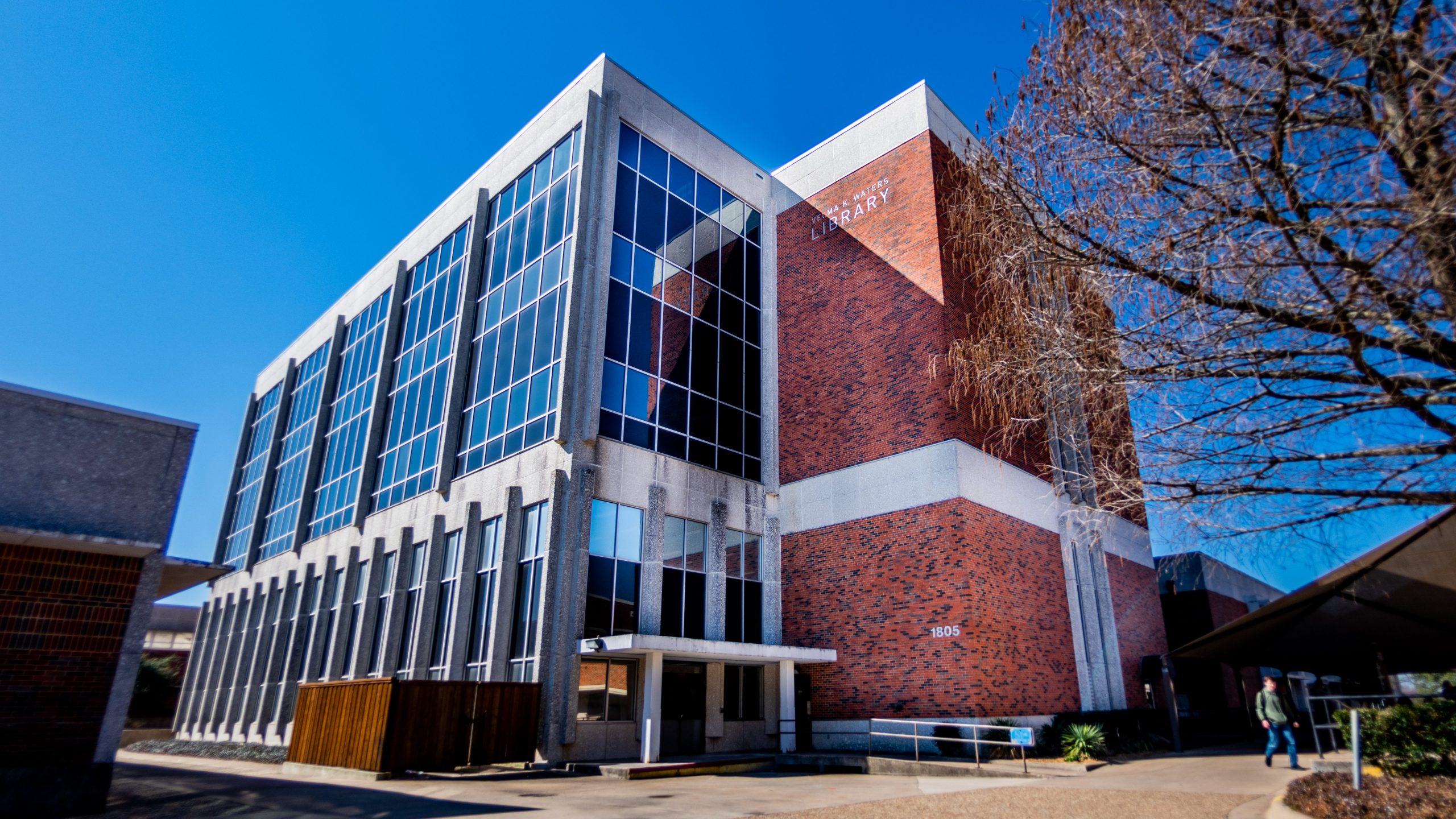 Velma Water Library building