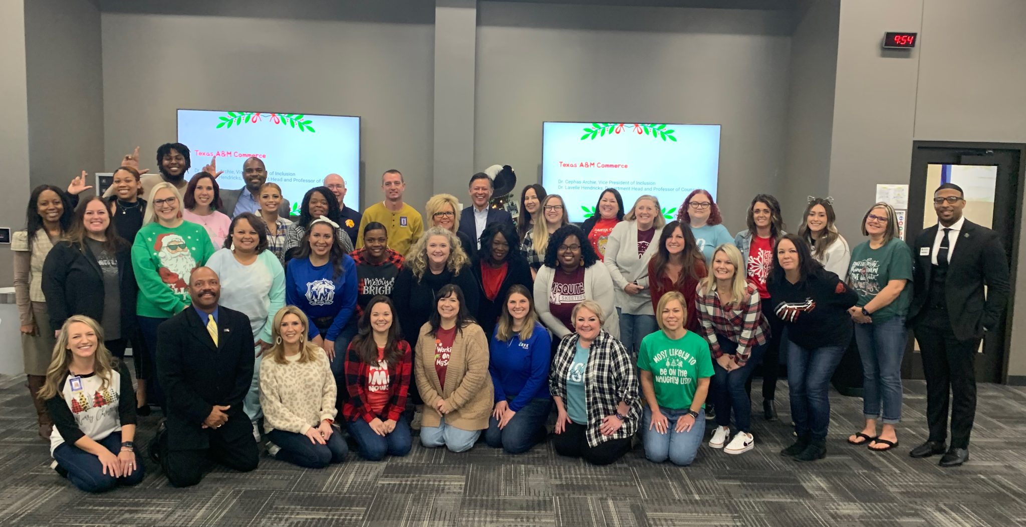 TAMUC Department of Counseling Honors Mesquite ISD School Counselors