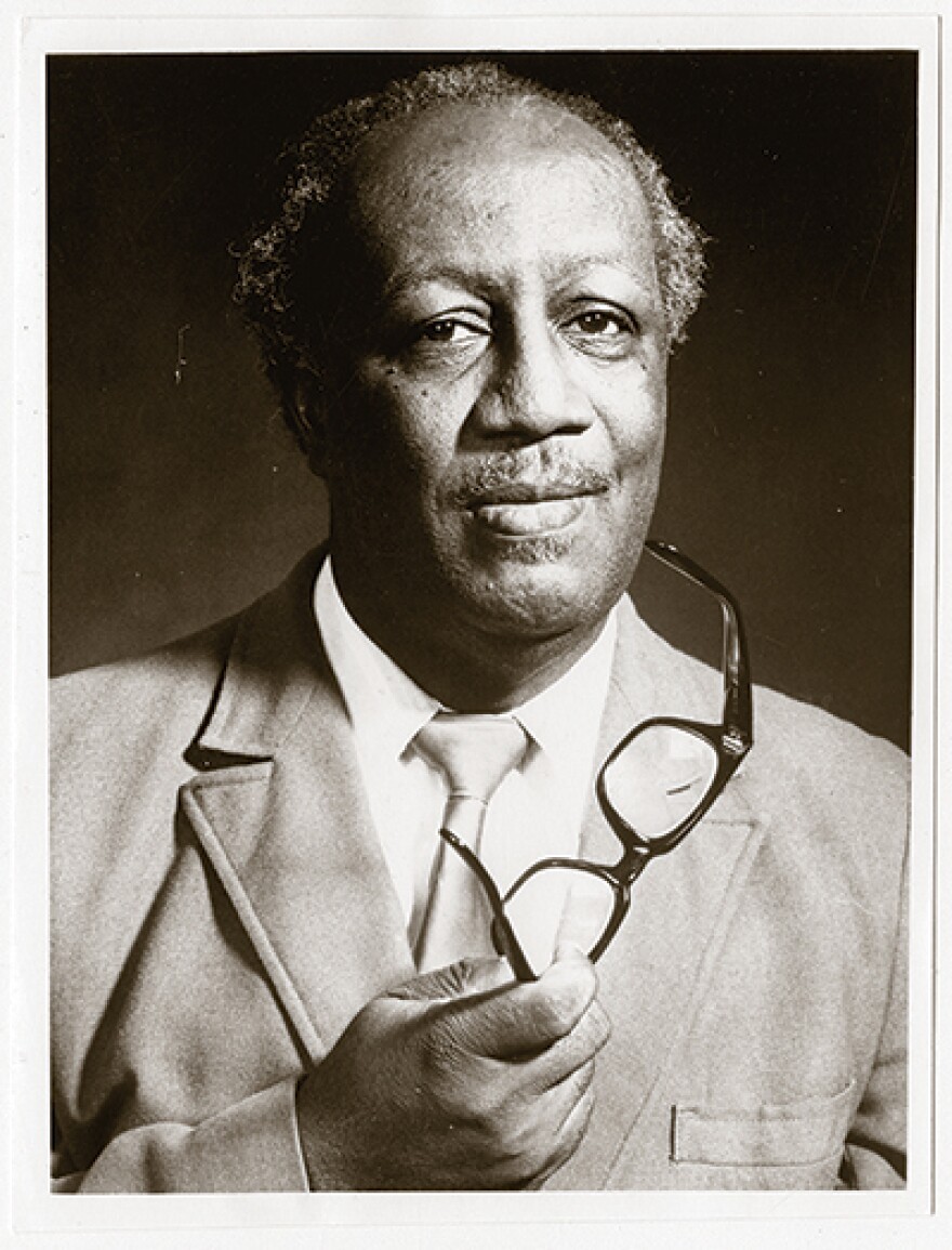 Black and white portrait of Dr. David Arlington Talbot